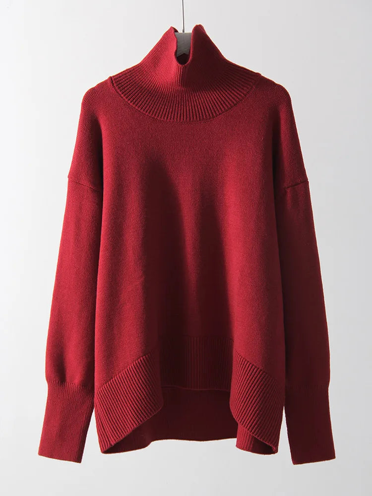 Women Turtleneck Sweater | Sanya