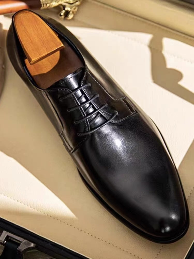 Leather Lace-Up Shoes for Men | Bronson