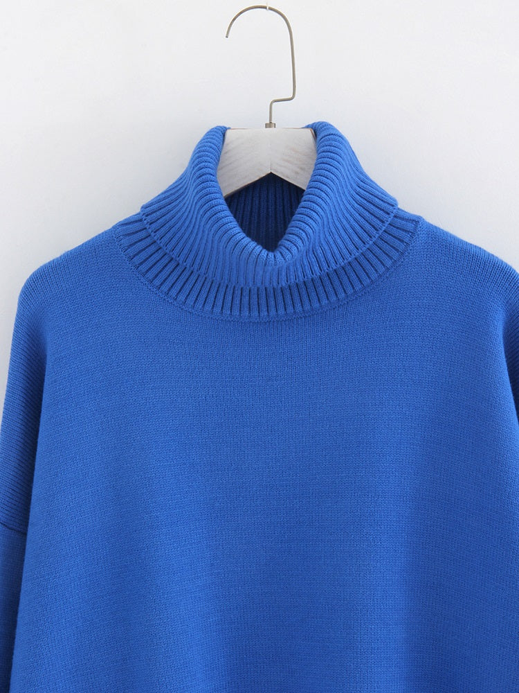 Women Knitted Turtleneck Sweater | Cassie