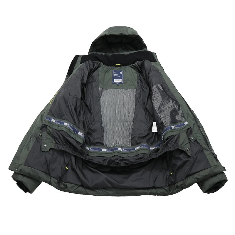 Outdoor Puffer Jacket With Detachable Hood | Eddie