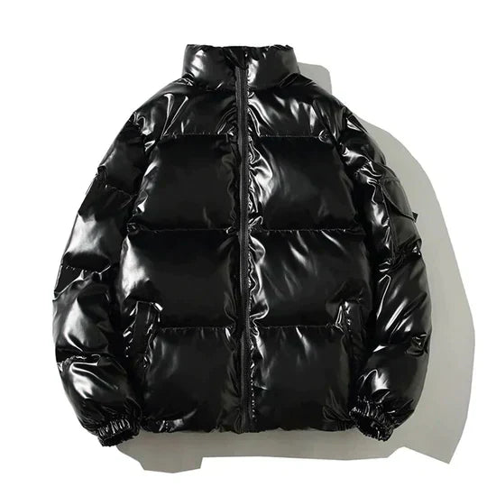 Windproof Metallic Winter puffer Jacket | Vilkerson