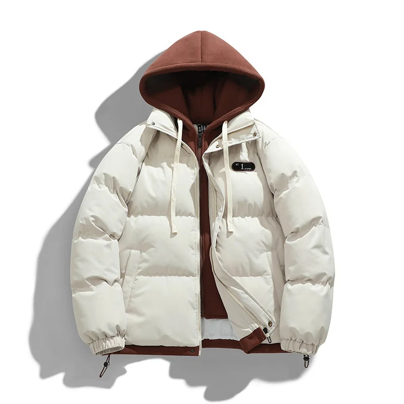 Color Winter Puffer Jacket for Men | Axel