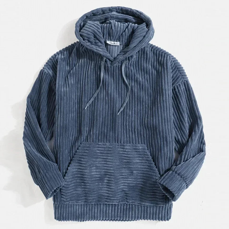 Men's Corduroy Hoodie with Pocket | Justin