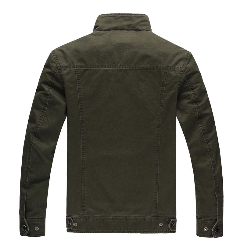 Men's All-weather Zippered Utility Jacket | Leo