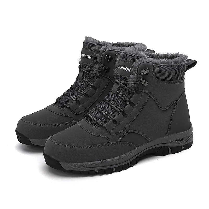 Men's Waterproof Ankle Length Winter Boots | Scott