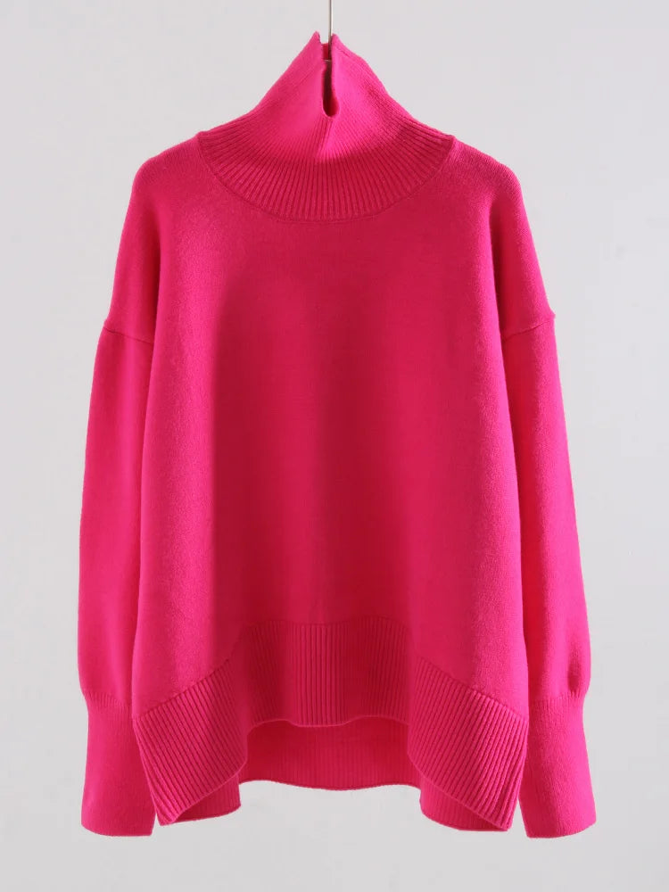 Women Turtleneck Sweater | Sanya