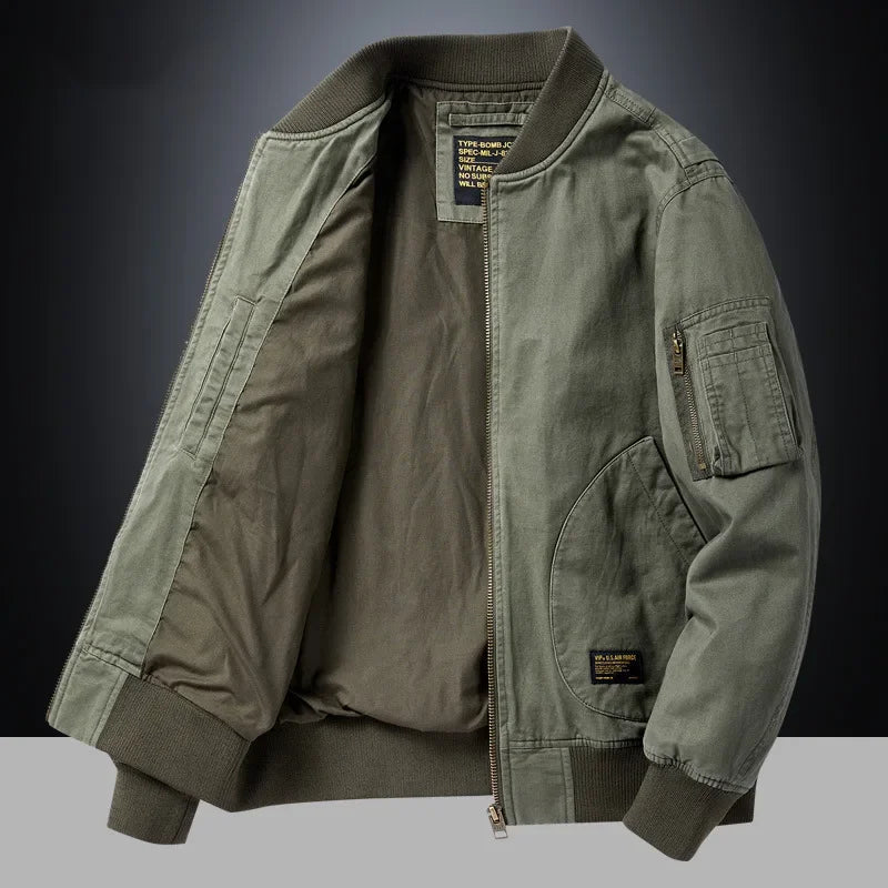 Vintage Bomber Jacket For Men | Declan