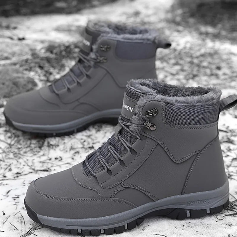 Men's Waterproof Ankle Length Winter Boots | Scott