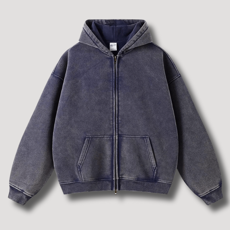 Oversized Hooded Jacket with Pockets | Madden