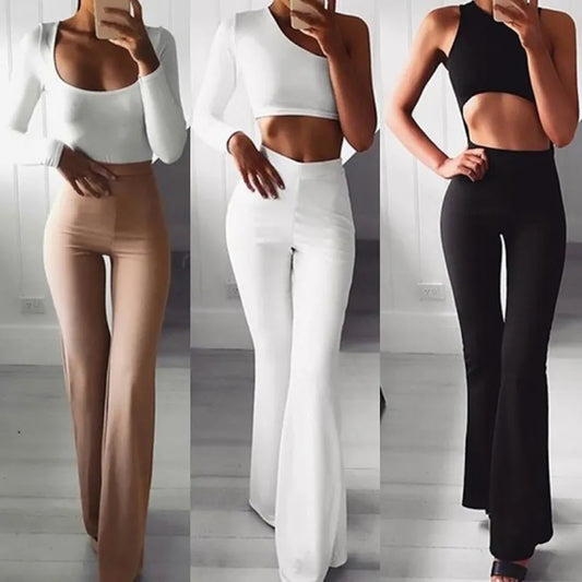 Flared trousers for women for a stylish look - Danae