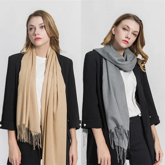 Cashmere Scarf for Women - Autumn and Winter Essential | Sandrina