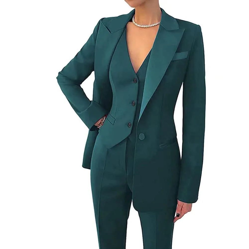 Women Three Piece Suit Set | Chleo