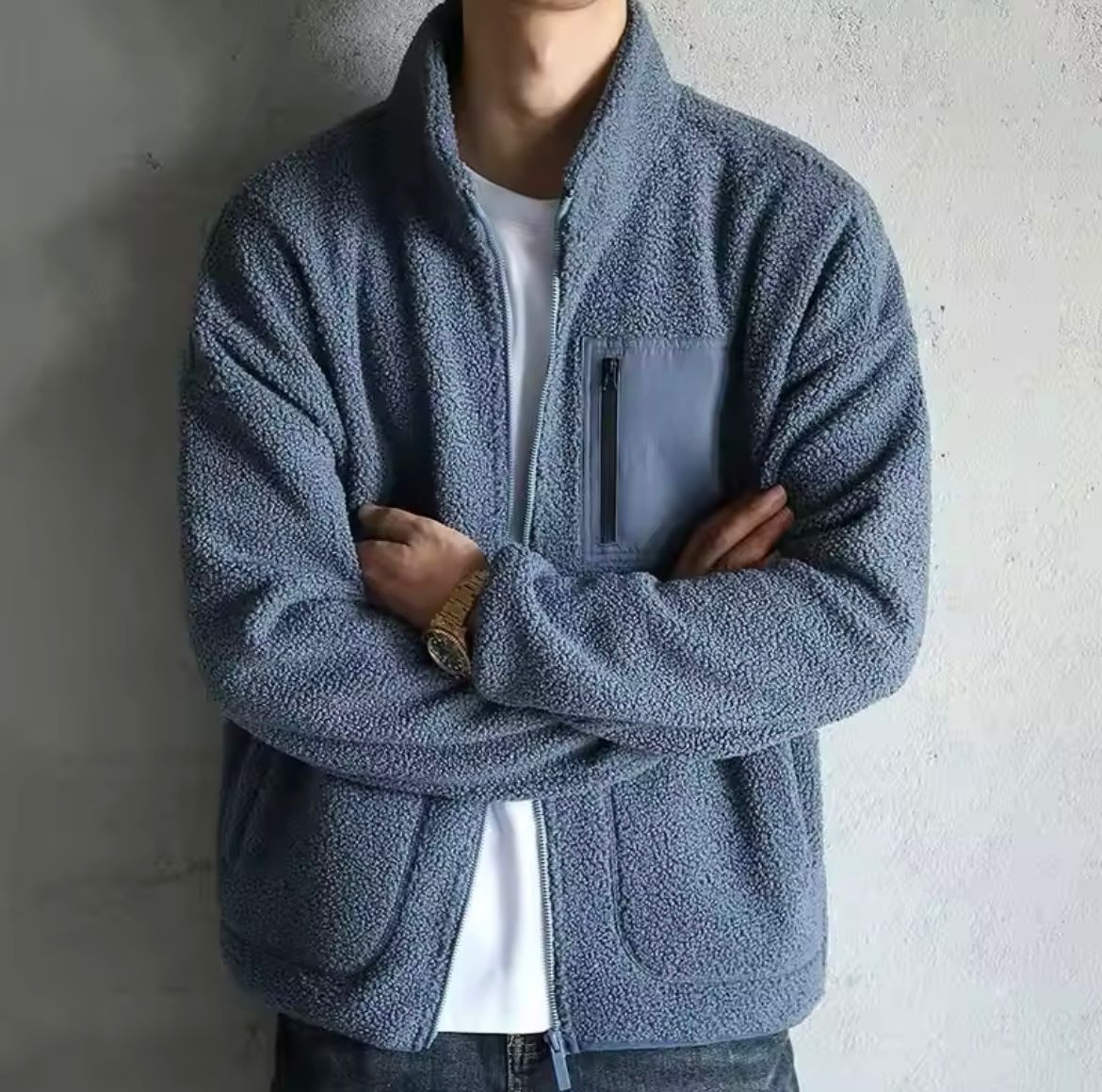 Men's stylish fleece jacket | Maxi