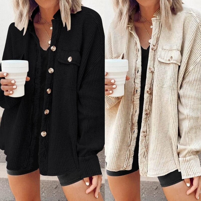 Women's Button Up Corduroy Jacket | Nova