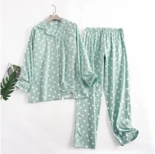 Two-piece Pajama Set in Vibrant Colors | Mooner