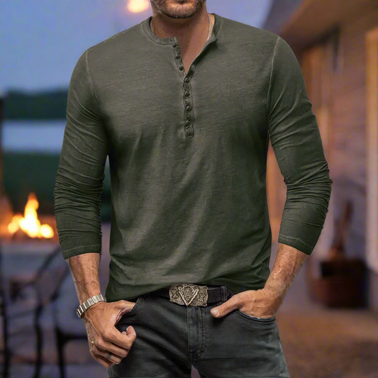 Henley Shirt for Men