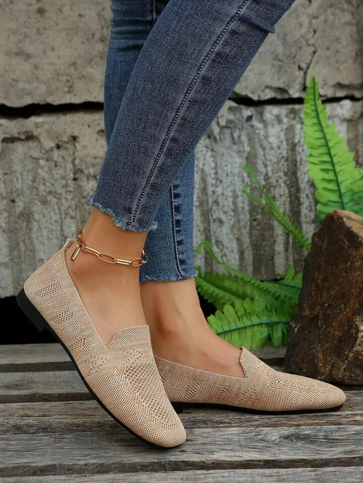 Non-Slip Mesh Flat Shoes for Women | Devana