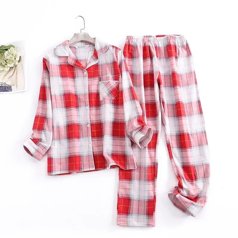 Two-piece Pajama Set in Vibrant Colors | Mooner