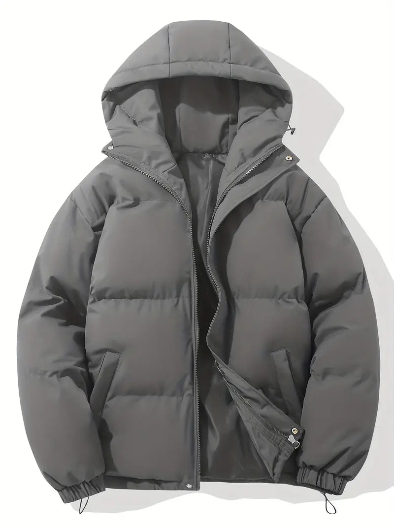 Classic Design Warm Hooded Puffer Jacket | Joelson