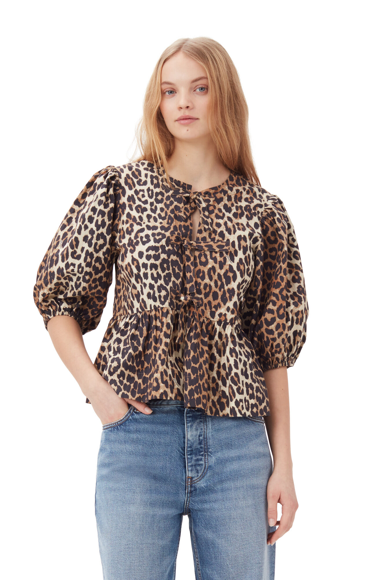 Puff Sleeve Blouse for Women | Kamitra