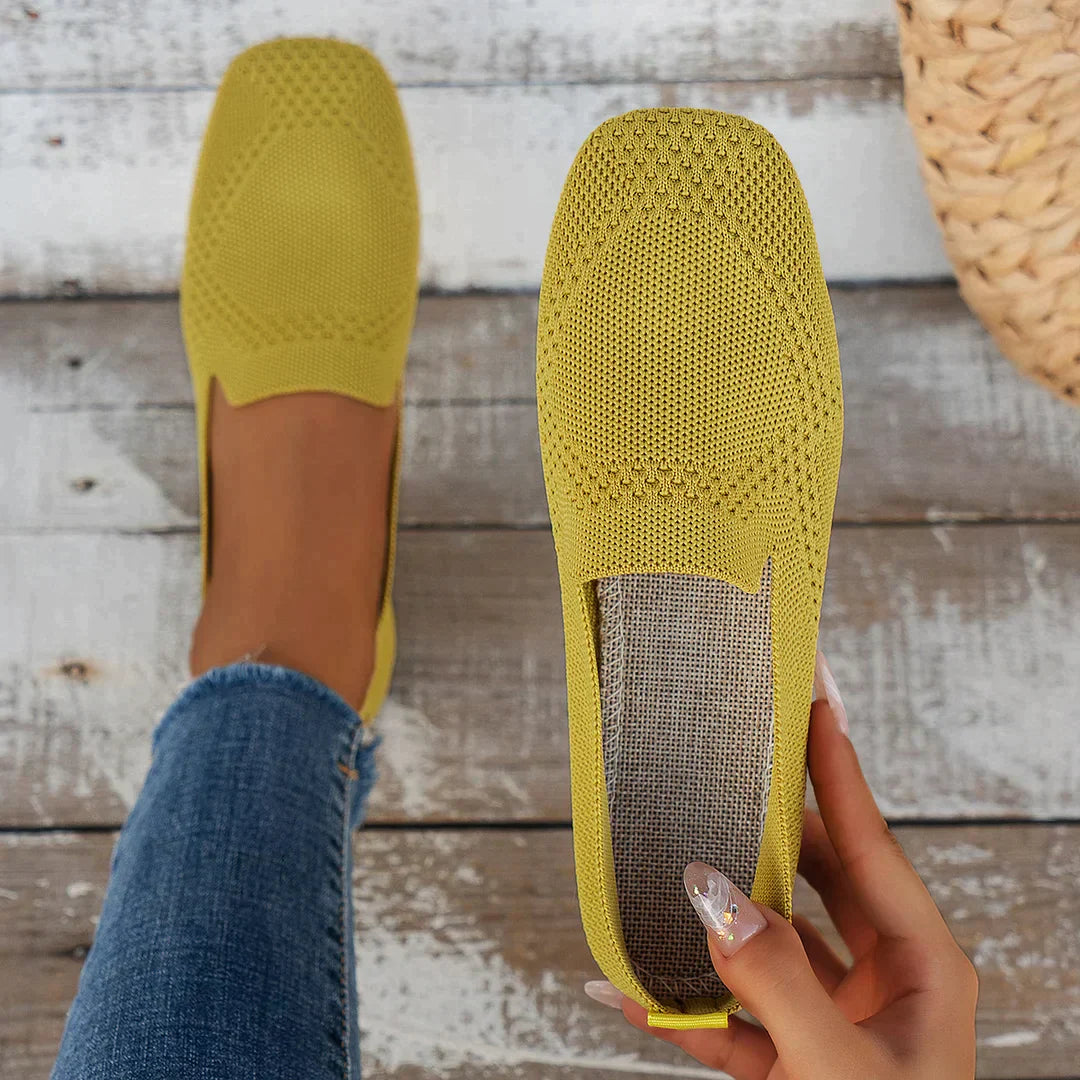 Non-Slip Mesh Flat Shoes for Women | Devana