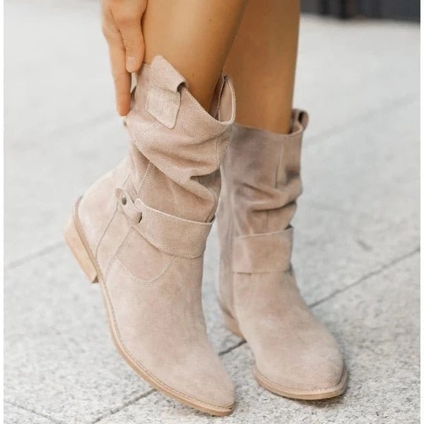 Suede Long Boots for Women | Shemunia