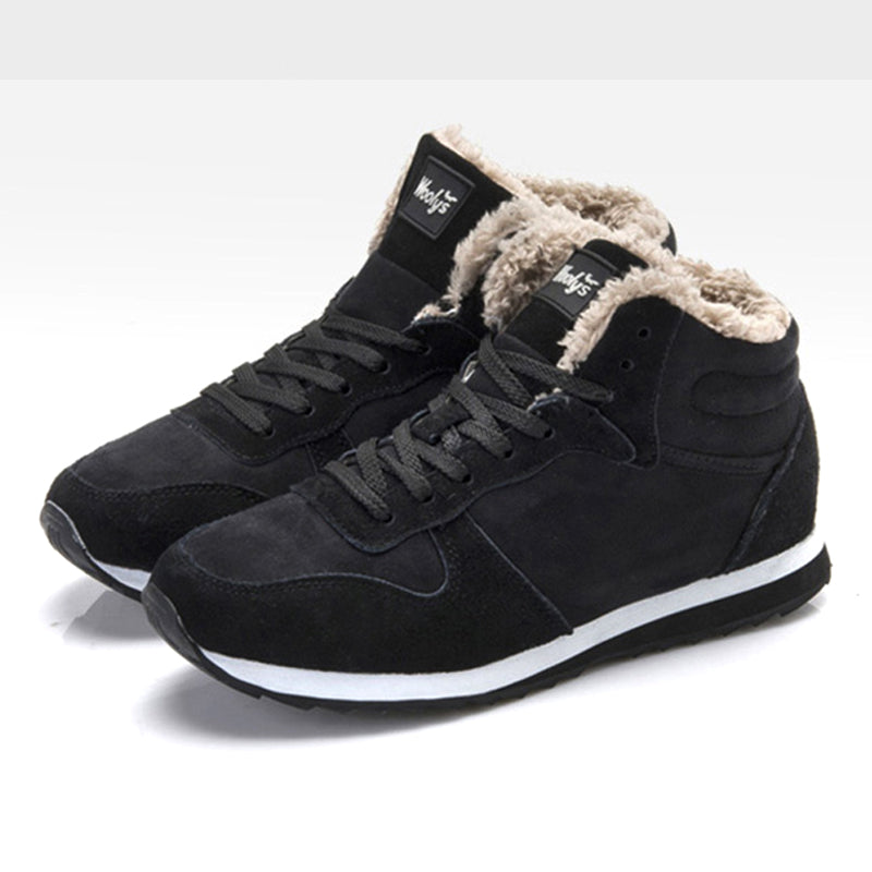 Winter sneakers with warm lining - Jannas