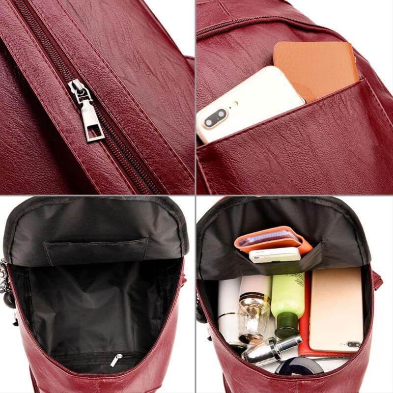 Leather Backpack for Women | Rosalie