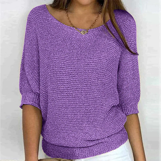 Women's Winter Sleeve Knitted Sweater | Beatrice