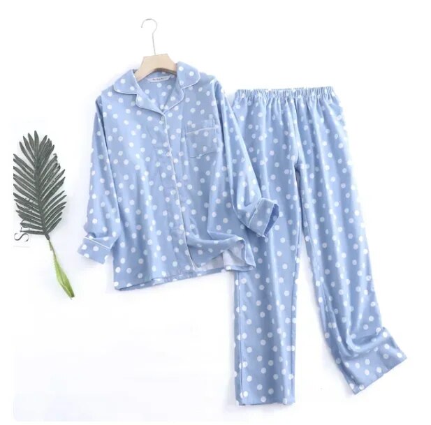 Two-piece Pajama Set in Vibrant Colors | Mooner