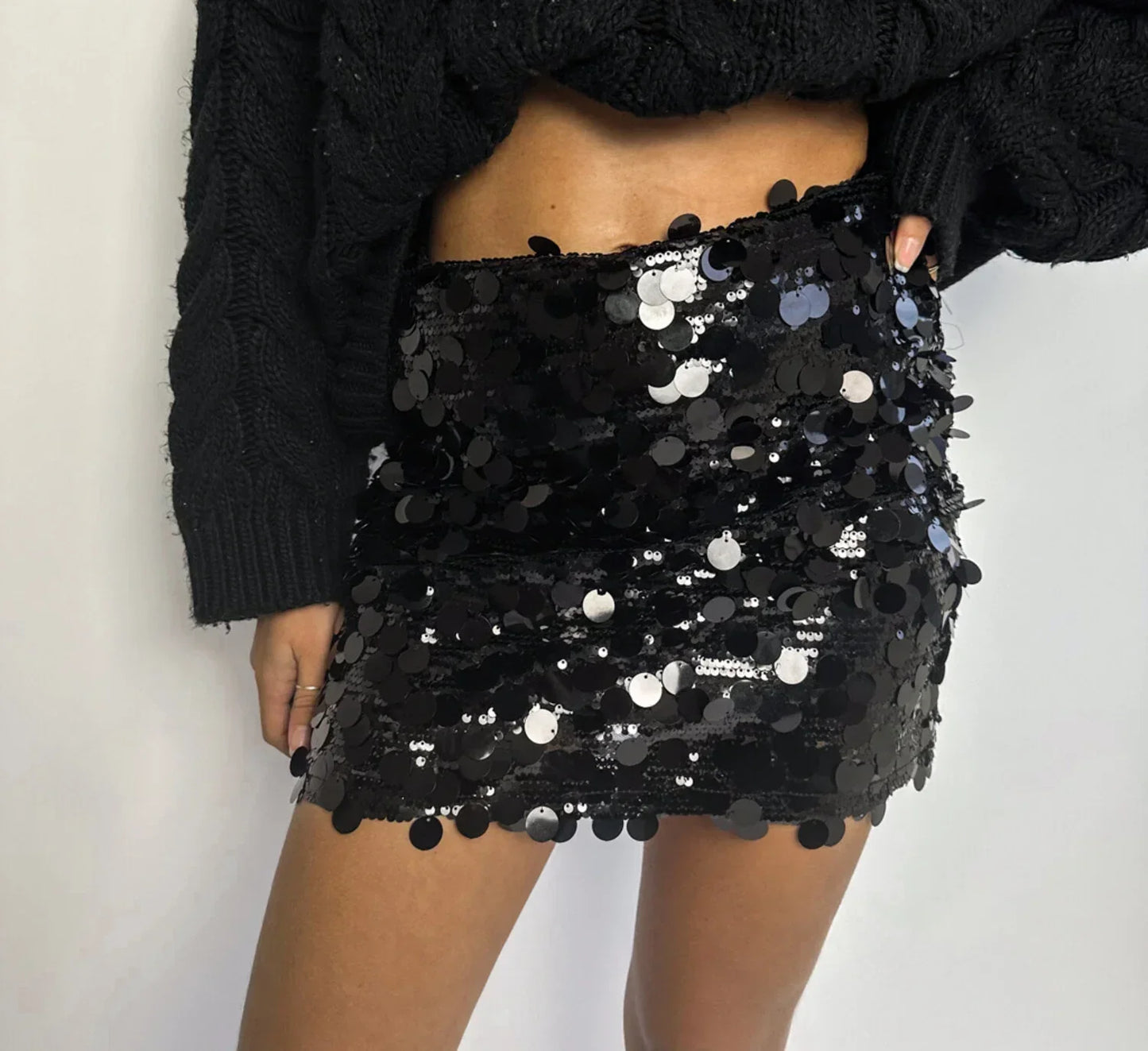 Sequin Mini Skirt for Women | Pilaria