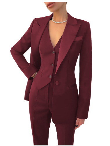 Women Three Piece Suit Set | Chleo