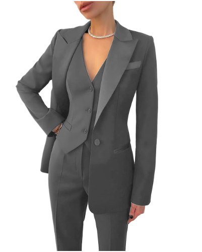 Women Three Piece Suit Set | Chleo