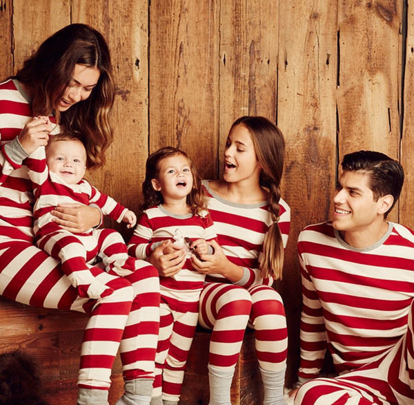 Stripe Family Matching Pajama Set | Jederion