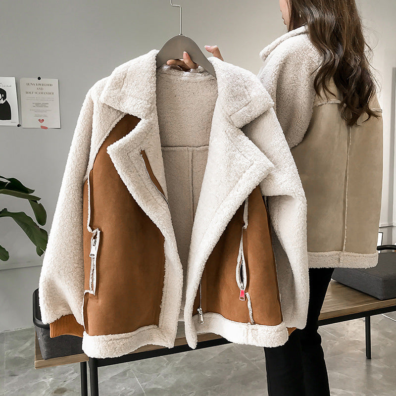 Suede Winter Coat - Yamila