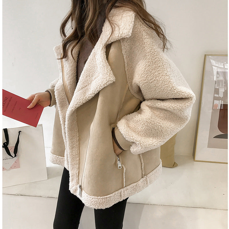 Suede Winter Coat - Yamila