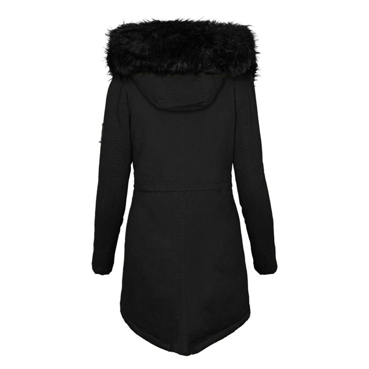 Fur Lined Hooded Women Parka | Mikoletta