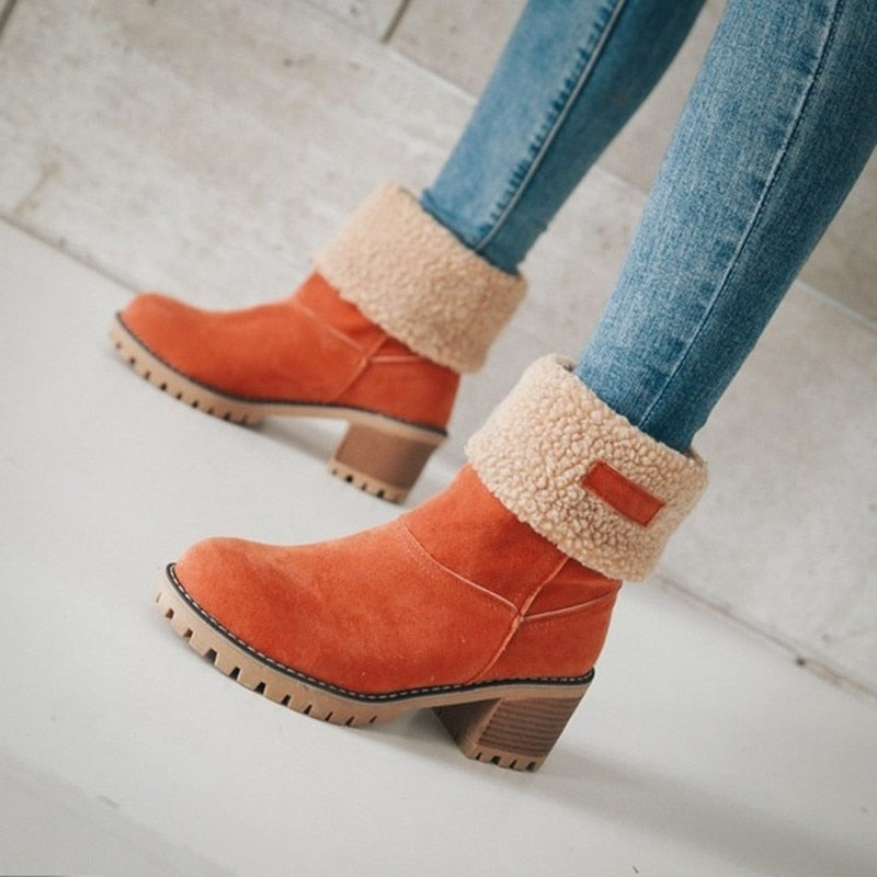 Cozy winter boots for women - Tata