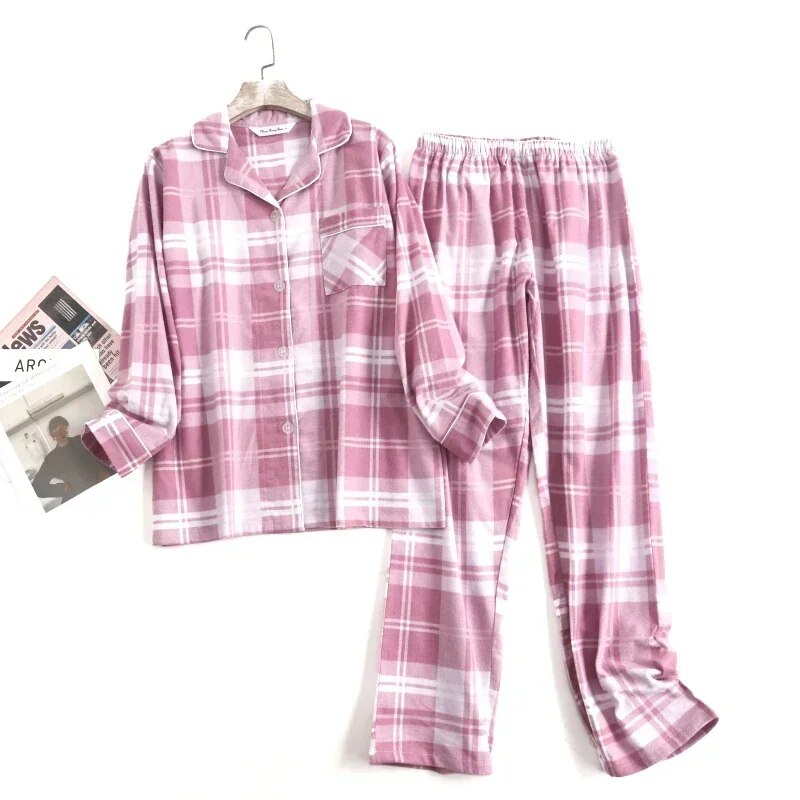 Two-piece Pajama Set in Vibrant Colors | Mooner