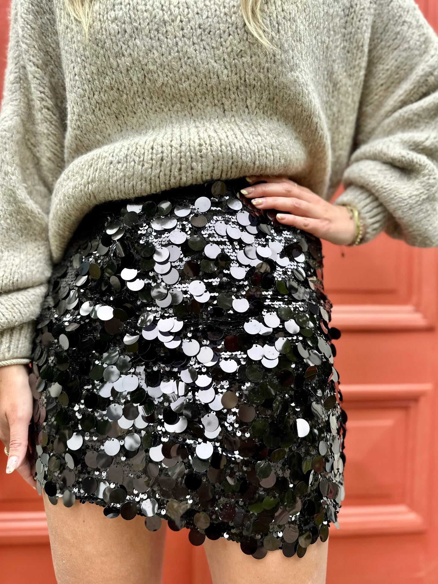 Sequin Mini Skirt for Women | Pilaria