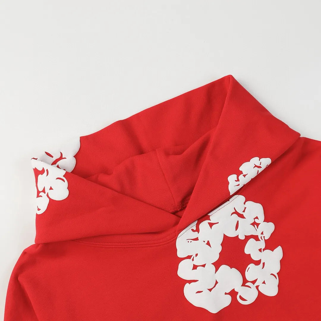 Oversized Floral Print Hoodie | Karanie