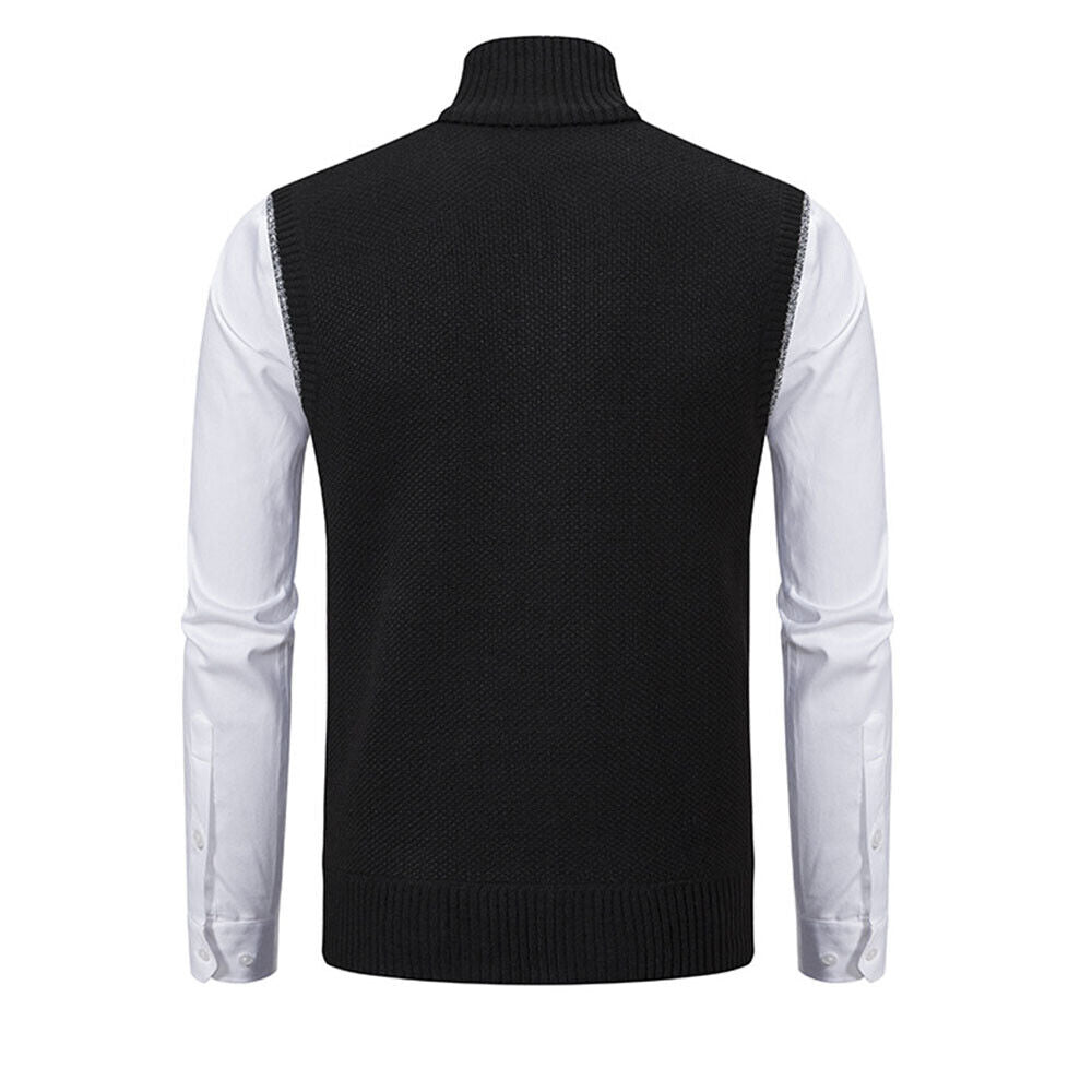 Knit Zip Vest for Men | Romero