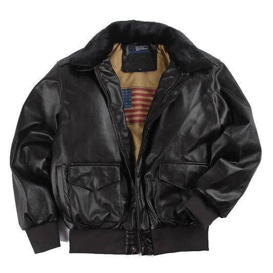 Leather Jacket for Men with Pockets | Keilton