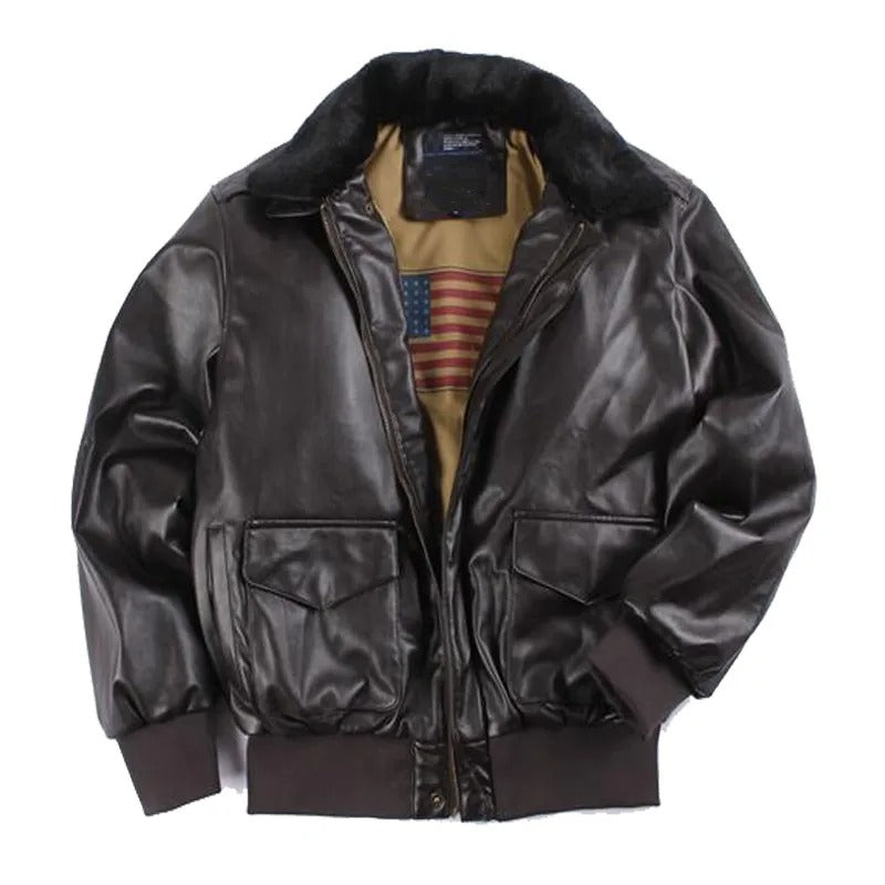 Leather Jacket for Men with Pockets | Keilton