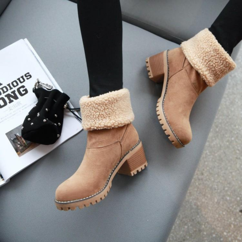 Cozy winter boots for women - Tata