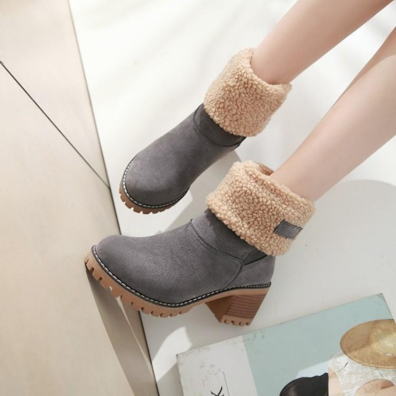 Cozy winter boots for women - Tata